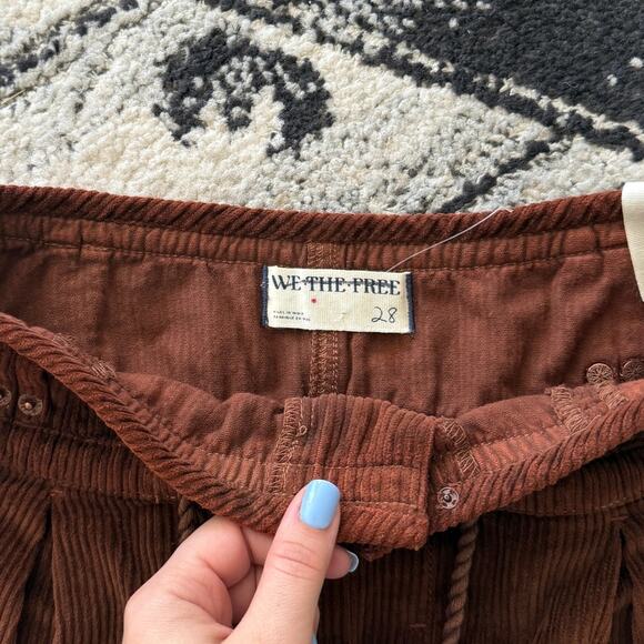 Free People Silver Springs Cord Mini Skirt - Picture 4 of 6